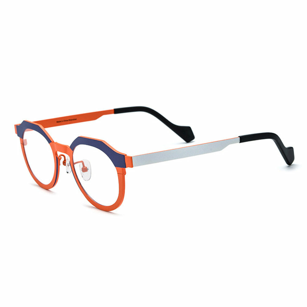 Occhiali da Vista Charles Rotondo Arancione