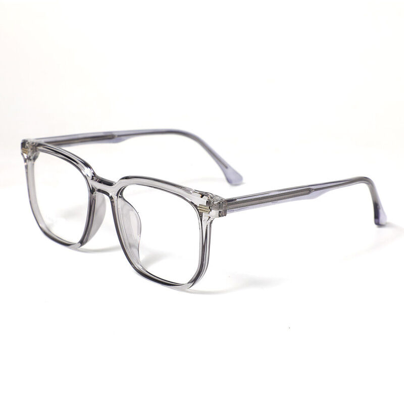 Martha Square Gray Glasses