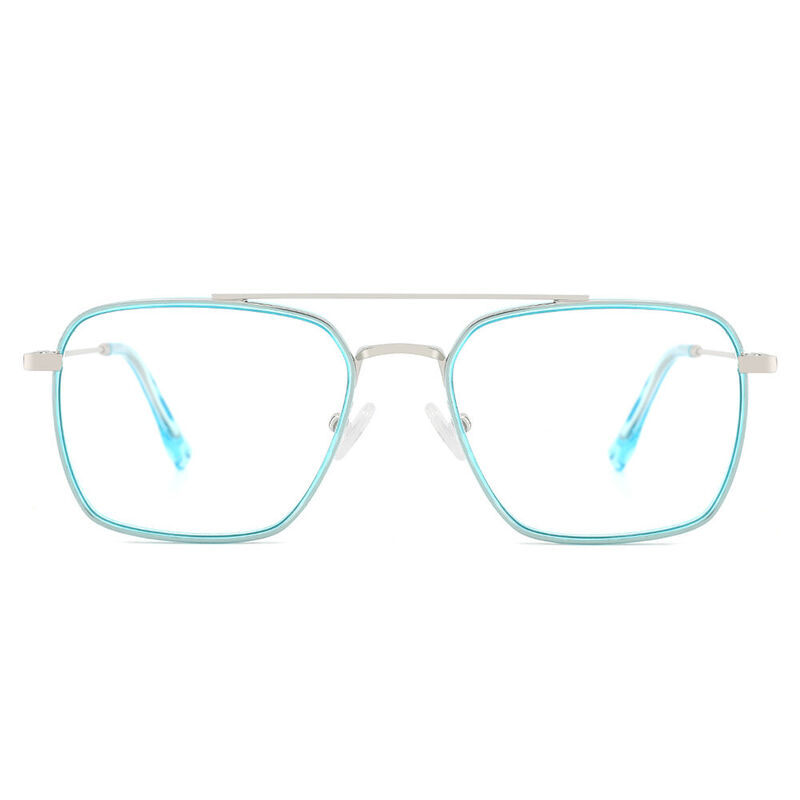 Garrison Aviator Blue Glasses