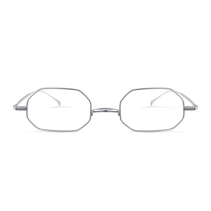 Boyle Geometric Silver Glasses