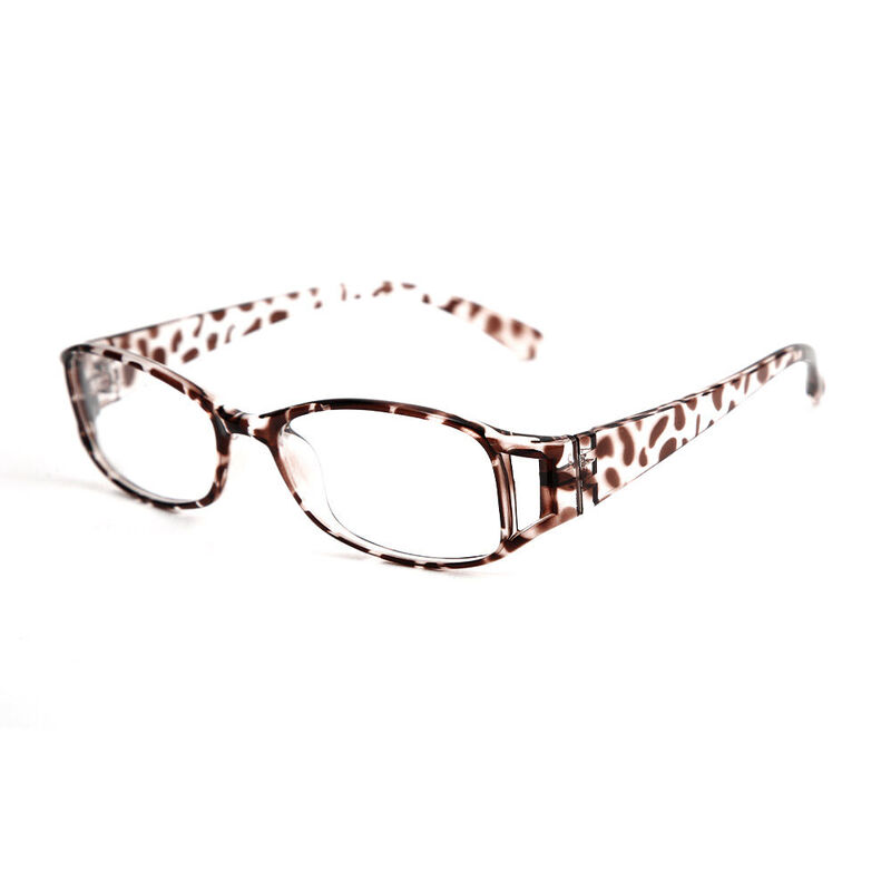 Gafas Graduadas Rectangulares Leopardo Norma