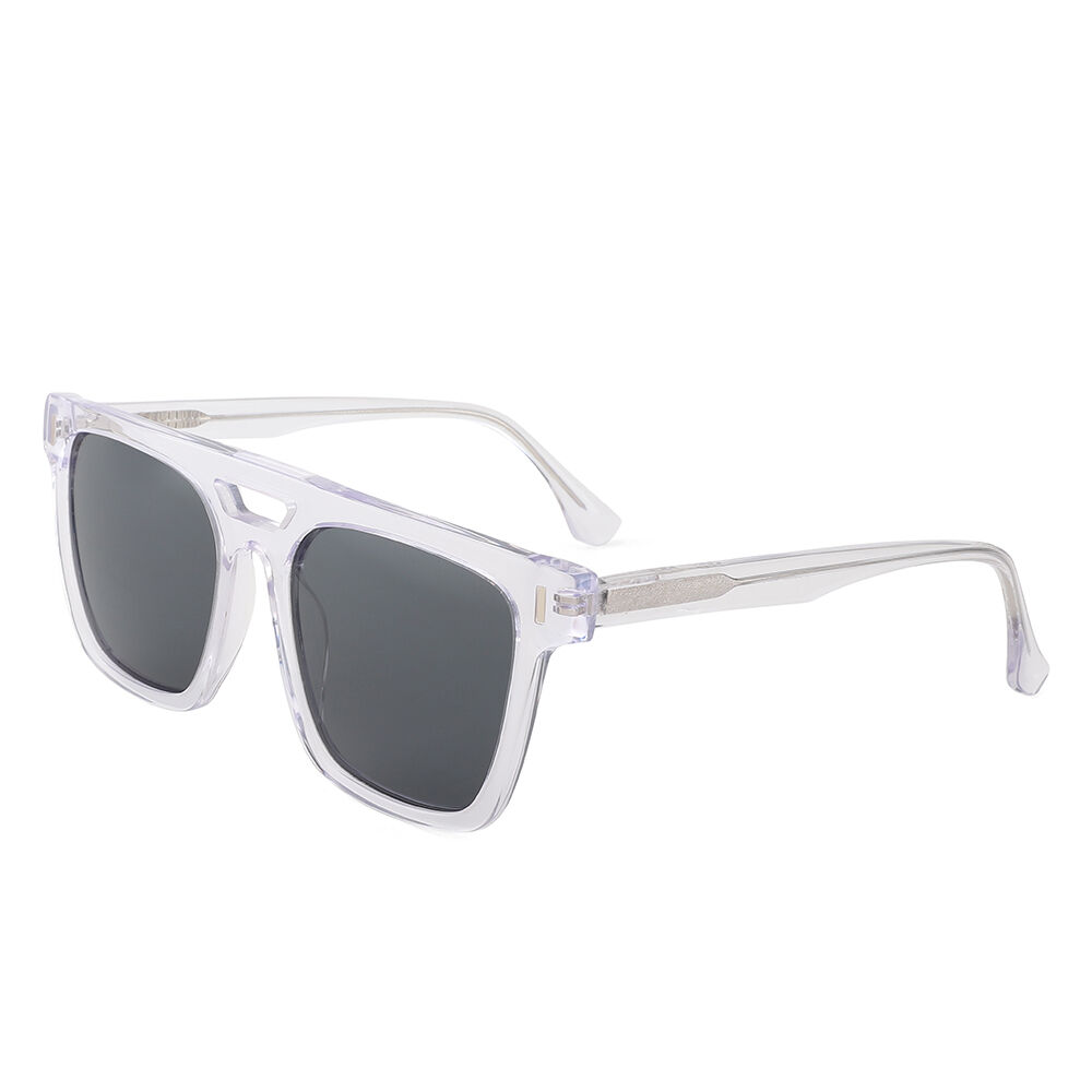 Lunettes de Soleil Lynes Aviateur Transparent