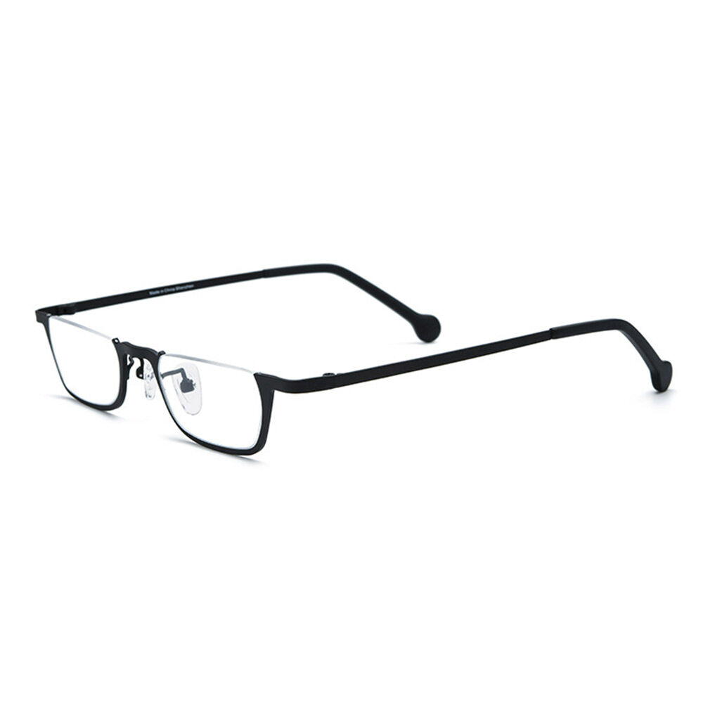 Horatio Rectangle Black Glasses