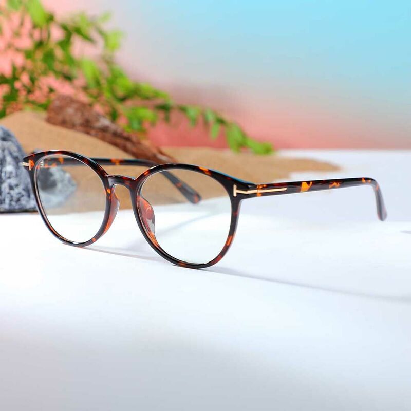 Lunettes de Vue Darren Ronde Écaille