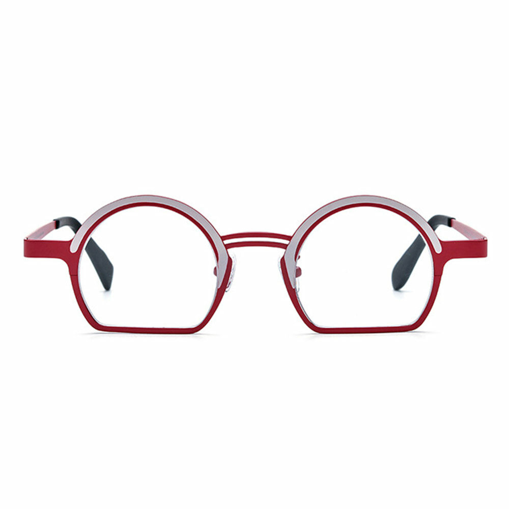 Quille Round Red Glasses