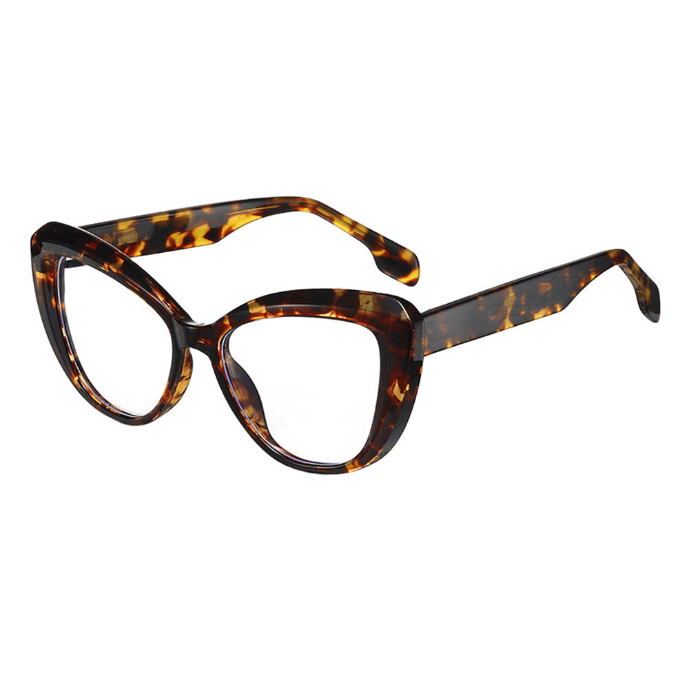 Rockefelle Cat Eye Tortoise Glasses