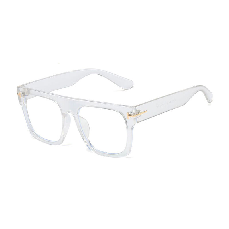 Elvira Square Clear Glasses