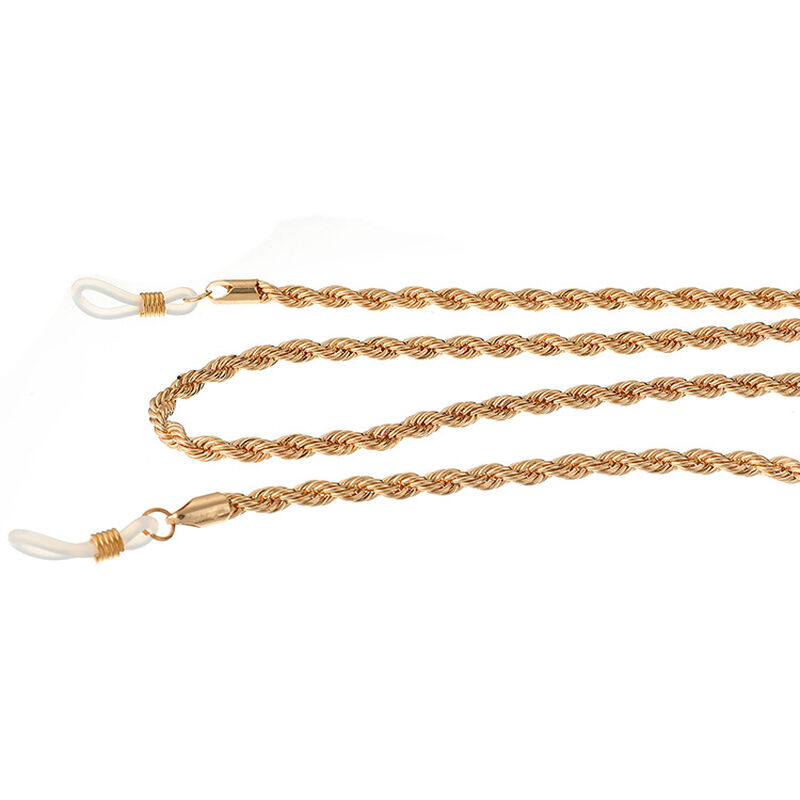 Cecily Sleek Alloy Gold Glasses Chain