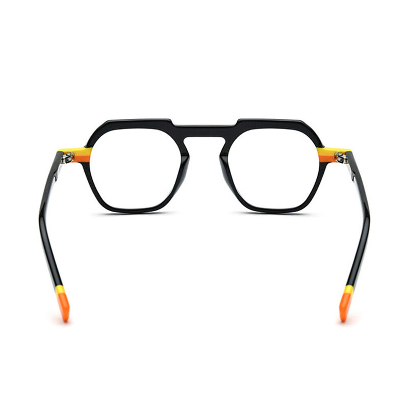 Conidi Geometrische Schwarze Brille