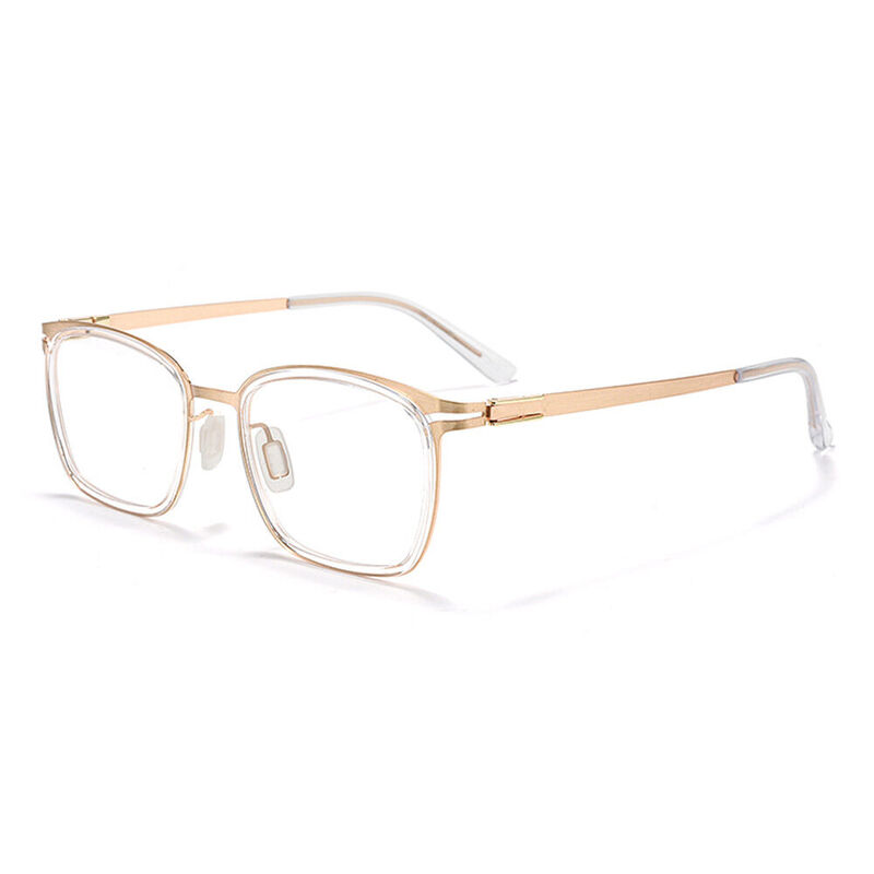 Willie Square Clear Glasses