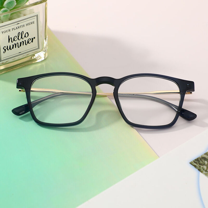 Macadam Square Blue Glasses