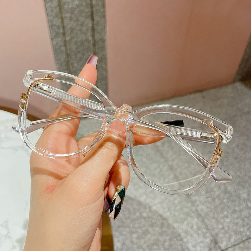 Sainsbu Cat Eye Clear Glasses