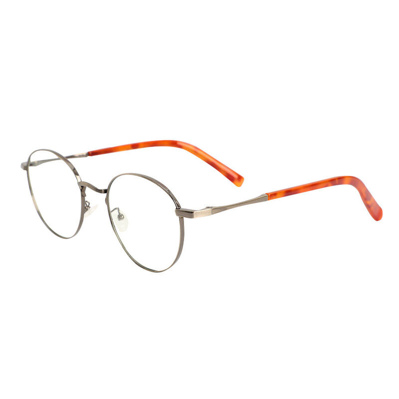Owen Runde Rotgusse Brille