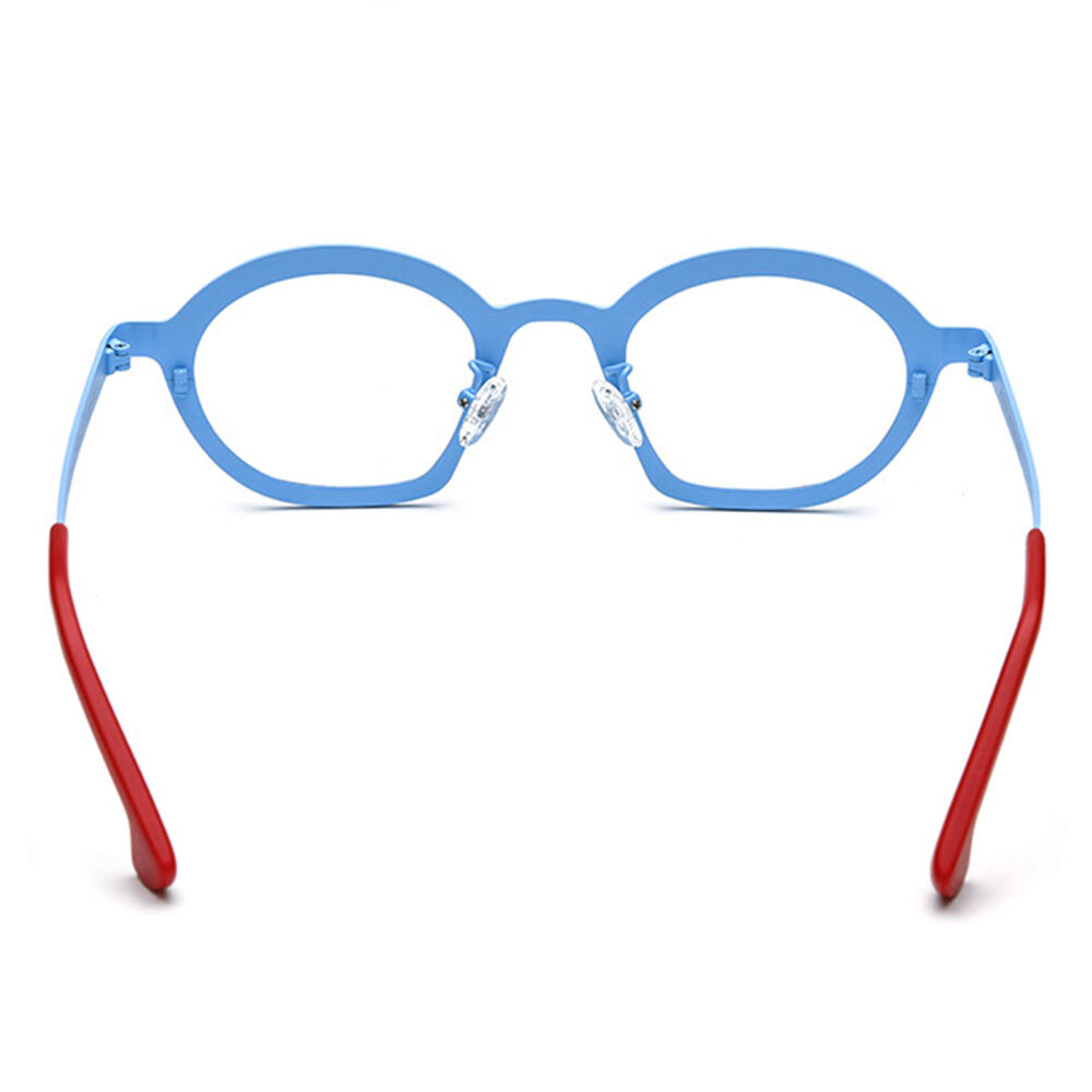 Bartholom Oval Blue Glasses