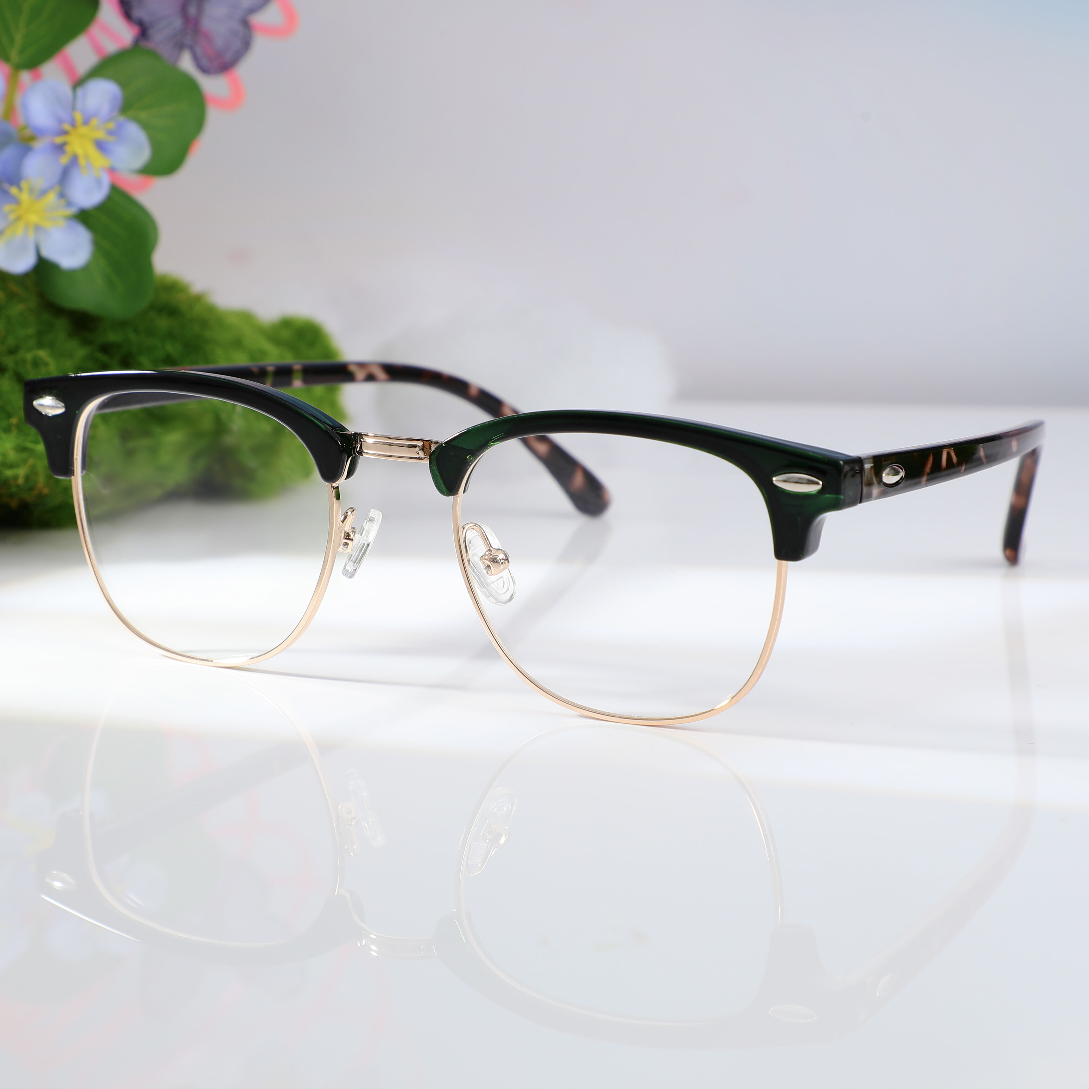 Noel Browline Grüne Brille