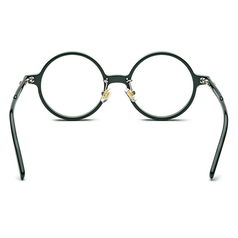 Tazey Round Green Glasses