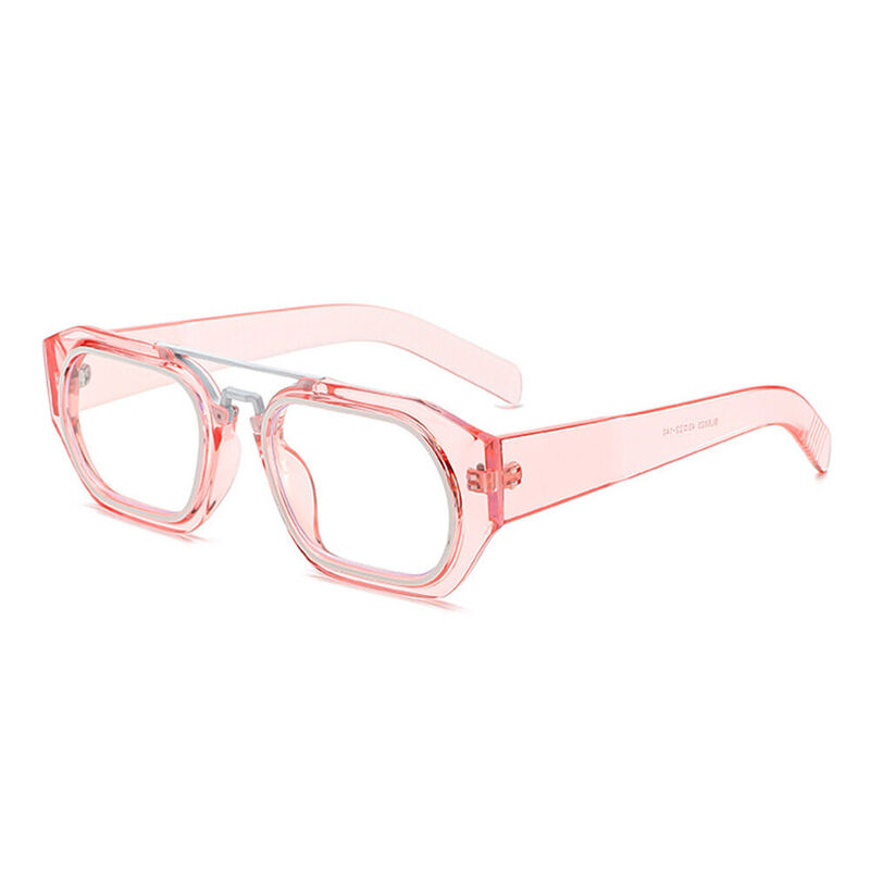 Elvis Aviator Red Glasses