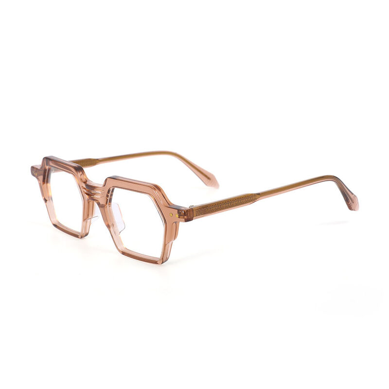 Murphy Geometric Brown Glasses