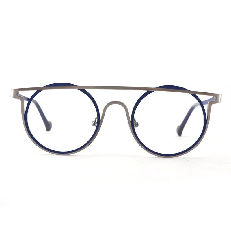 Framework Aviator Blue Glasses - Aoolia.com