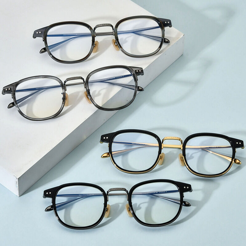 Blume Square Gray Glasses