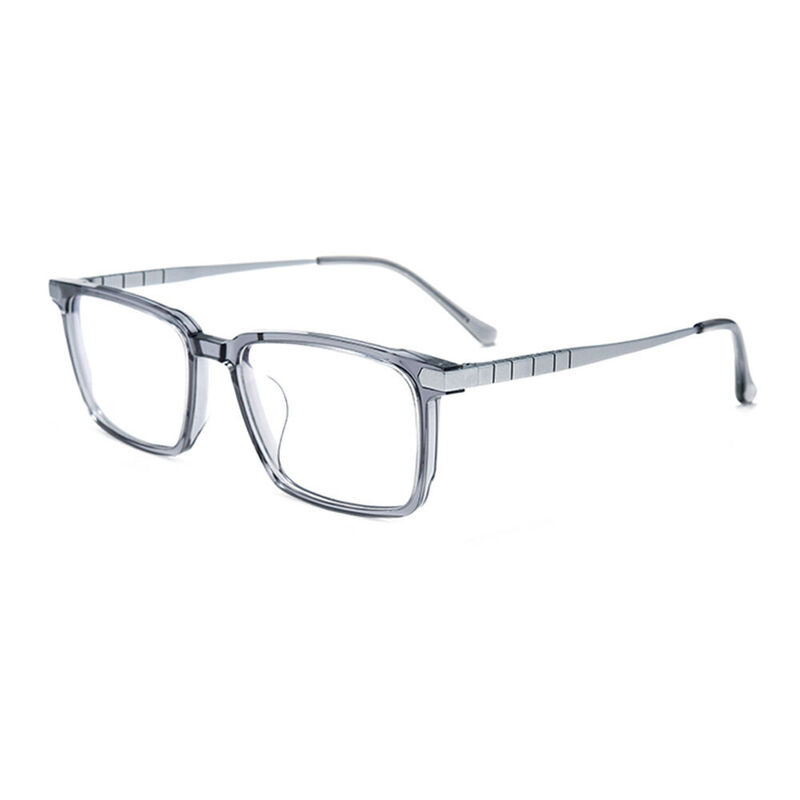 Lytton Rectangle Gray Glasses