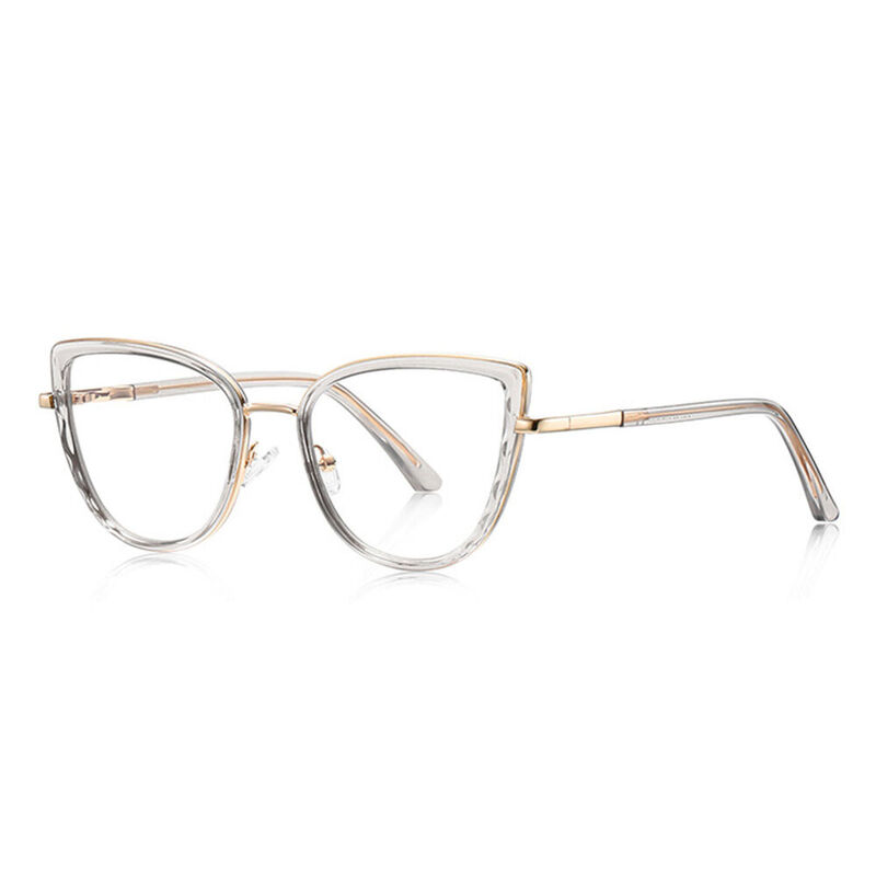 Gafas Graduadas Tipo 'Cat Eye' Grises Heloise