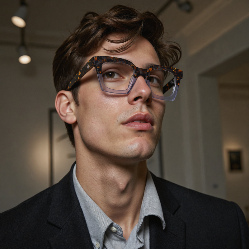 Lunettes de Vue Stewa Carré Gris