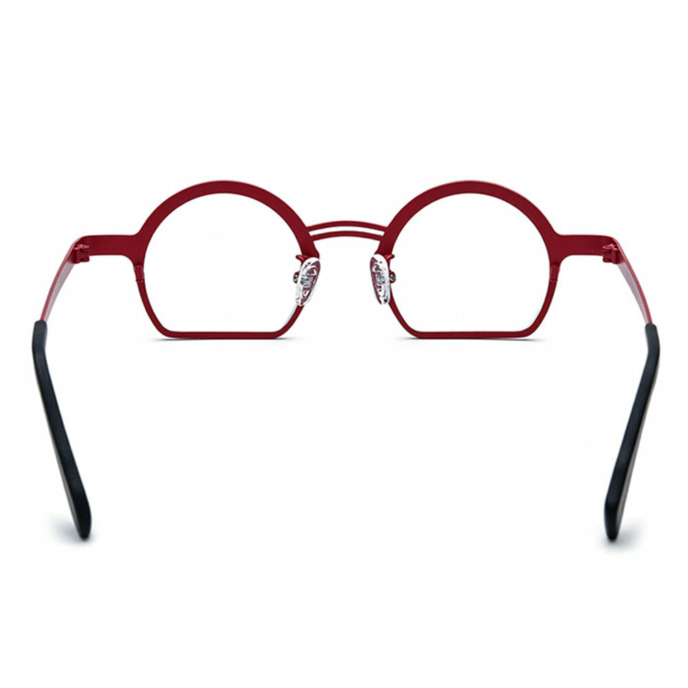 Quille Round Red Glasses