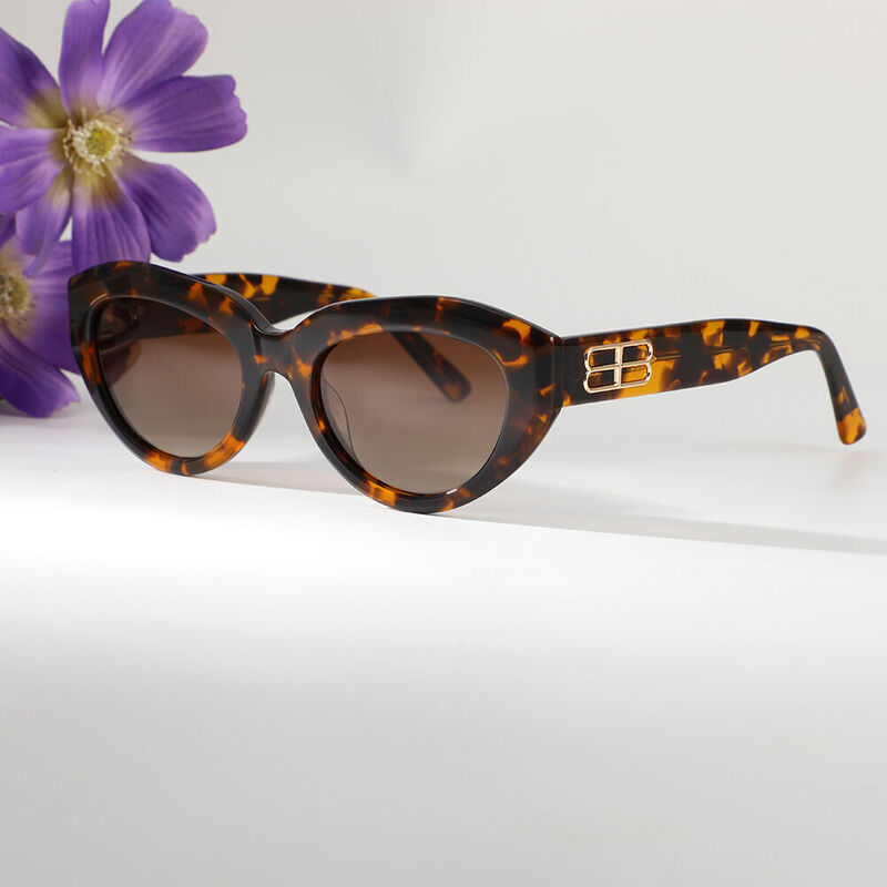 Regina Cat Eye Tortoise Sunglasses