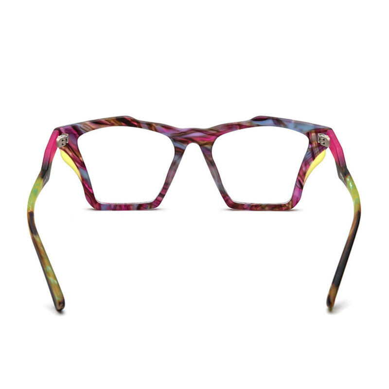 Karr Cat Eye Purple Glasses