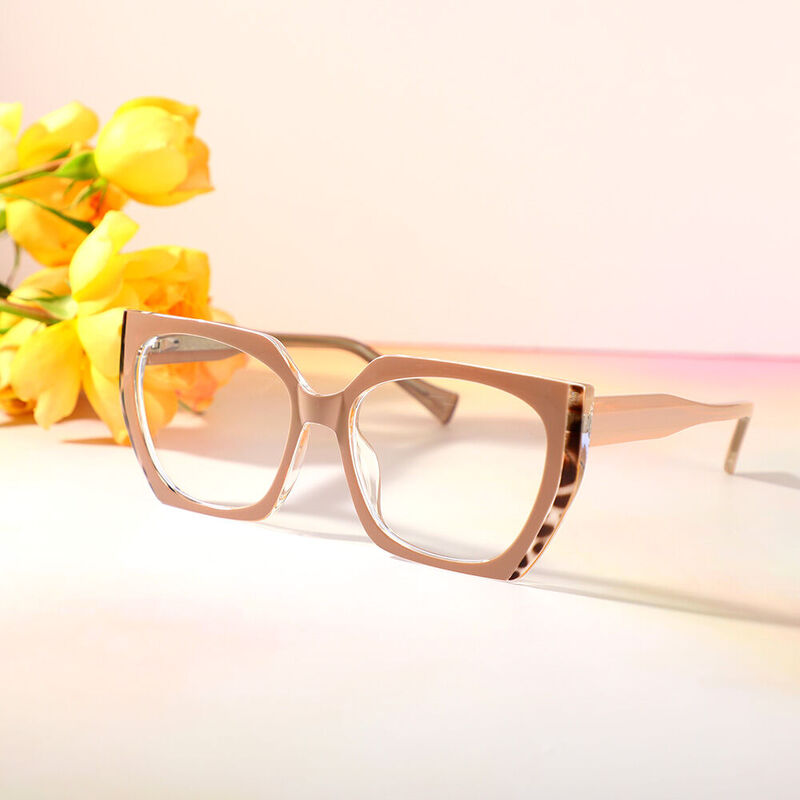 Sophy Cat Eye Pink Glasses