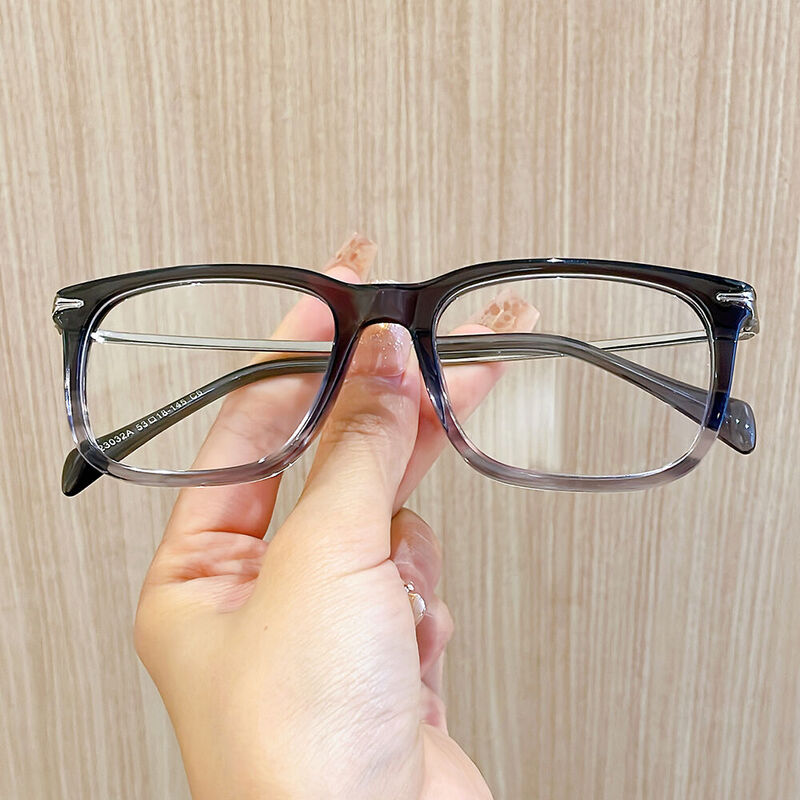 Thomson Rectangle Grey Glasses