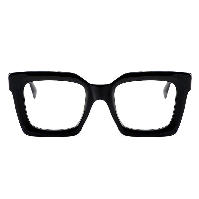 Steward Quadratische Schwarze Brille