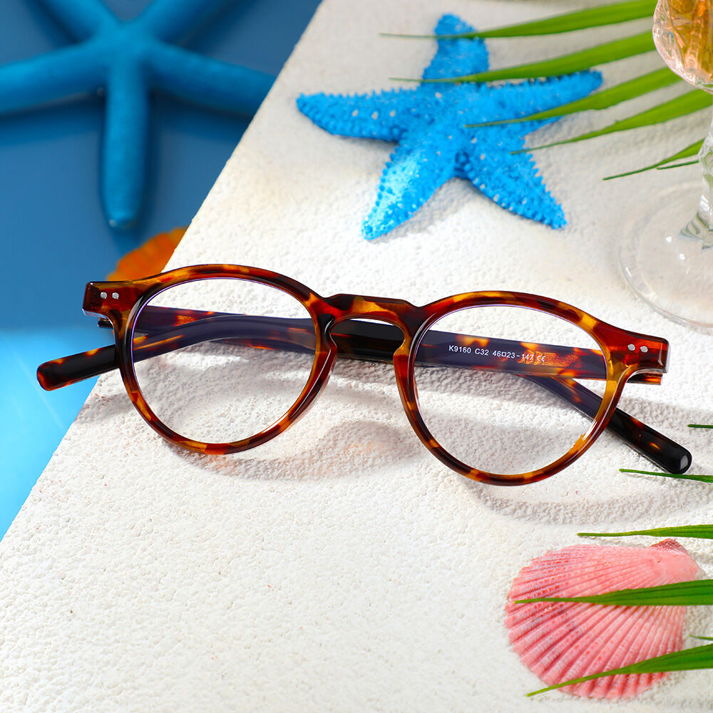 Lunettes de Vue Dorothy Ronde Écaille