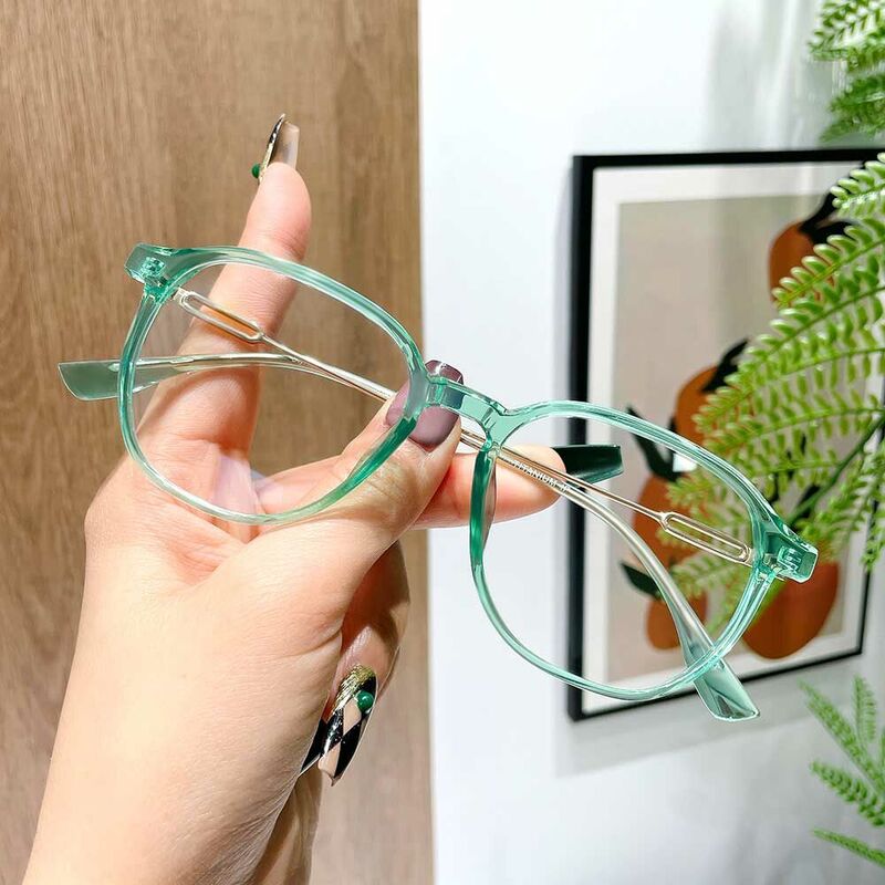 Darwin Square Blue Glasses