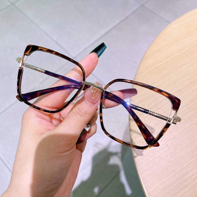 Occhiali da Vista  Clareiee Cat Eye Tartarugato