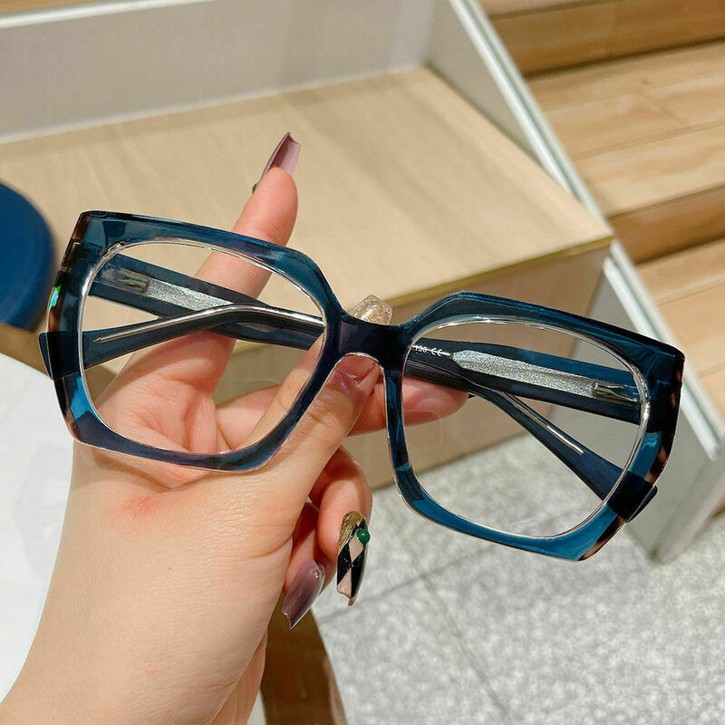 Sophy Cat Eye Blue Glasses