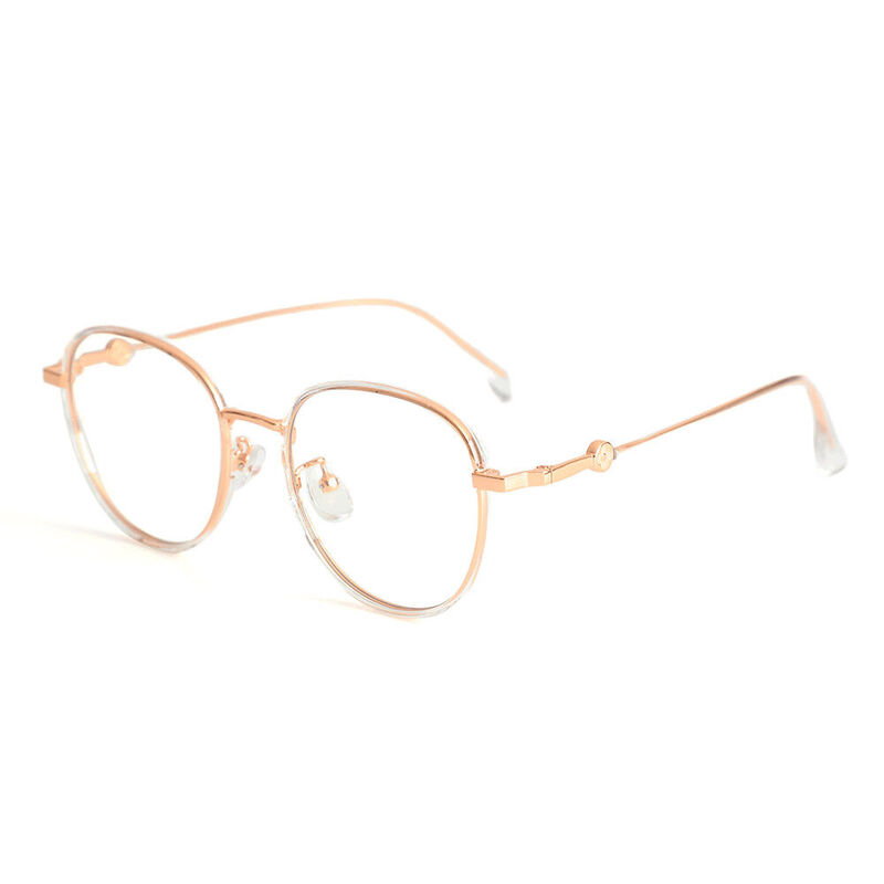 Meredith Square Clear Glasses