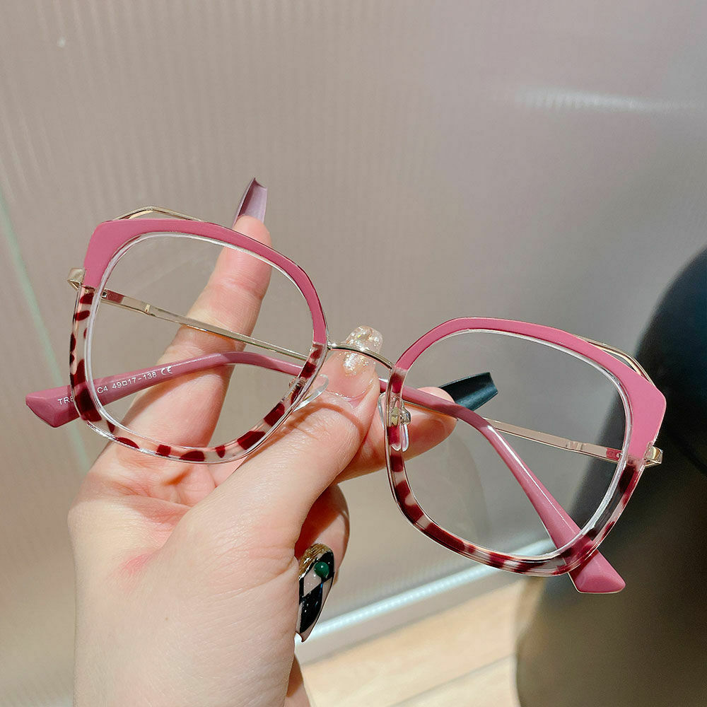 Patrick Cat Eye Purple Glasses