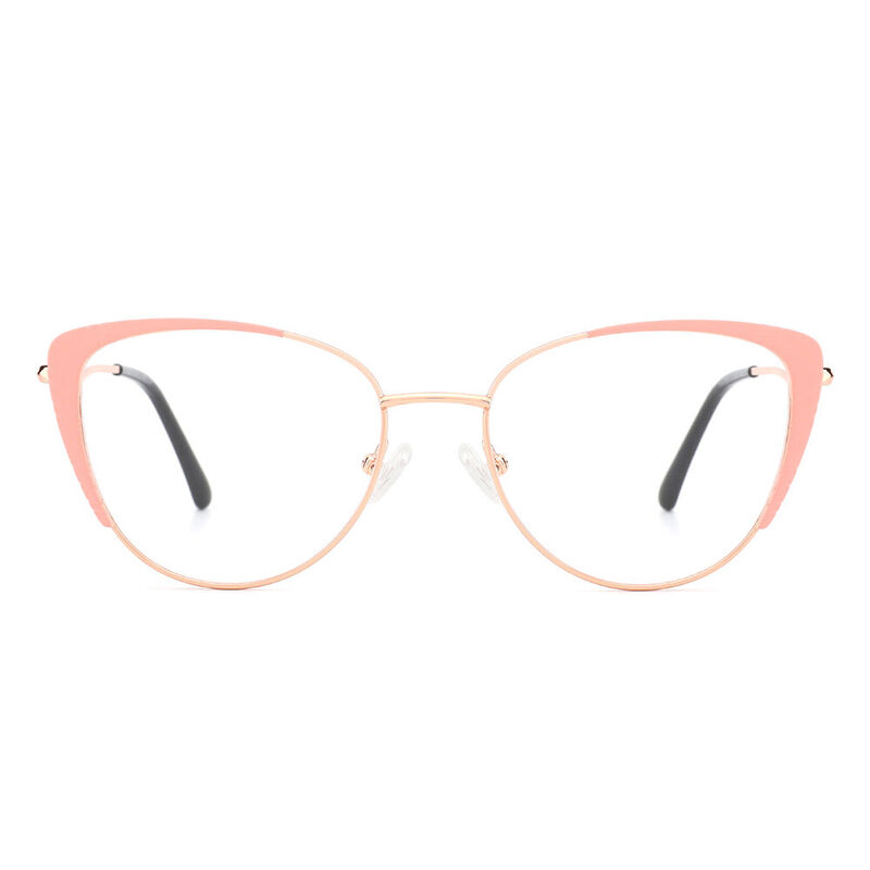 Erica Cat Eye Pink Glasses