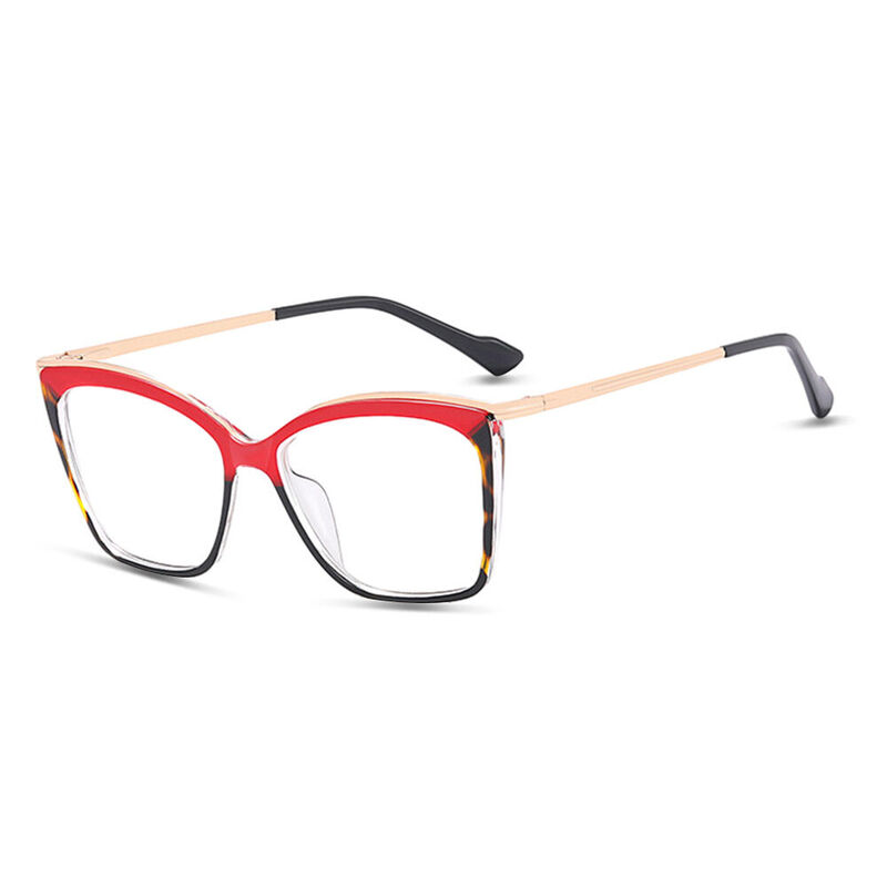 Alcott Cat Eye Red Glasses