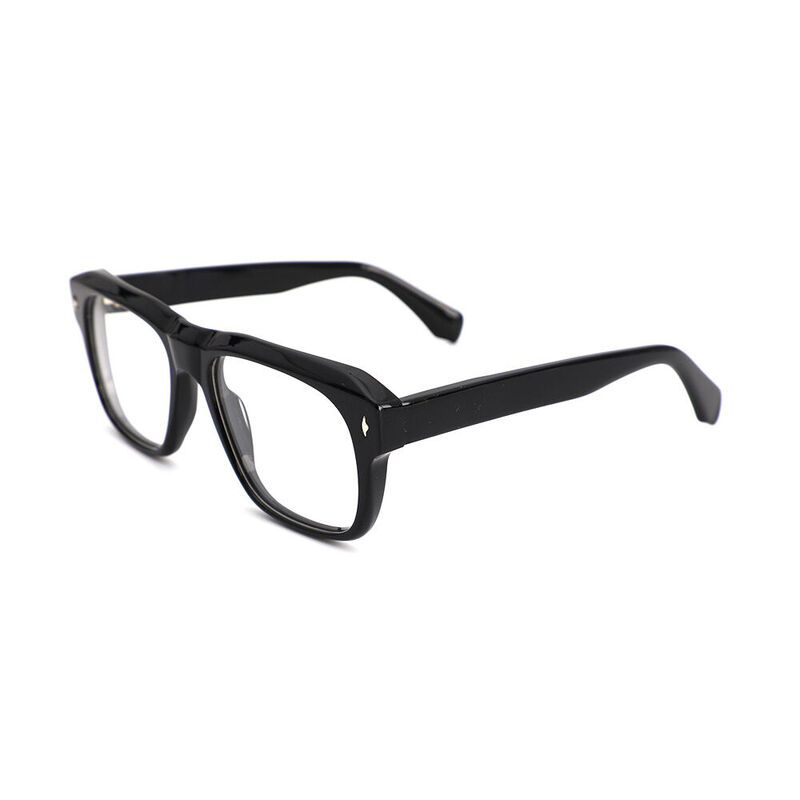Ellen Aviator Black Glasses