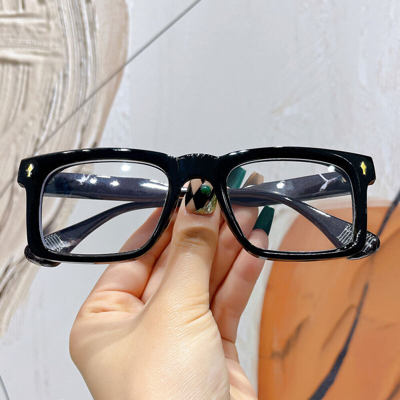 Werner Square Black Glasses