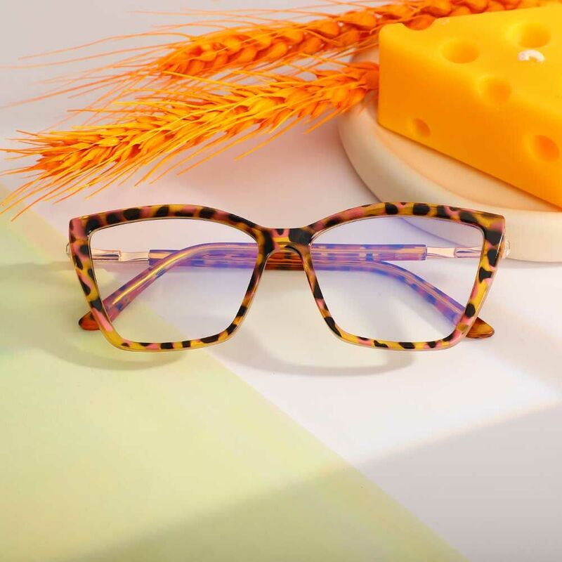 Lunettes de Vue Cheryl Cat Eye Écaille