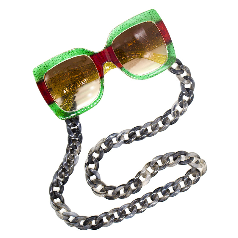 Chaîne de Lunettes Lucile Acrylique Élégant