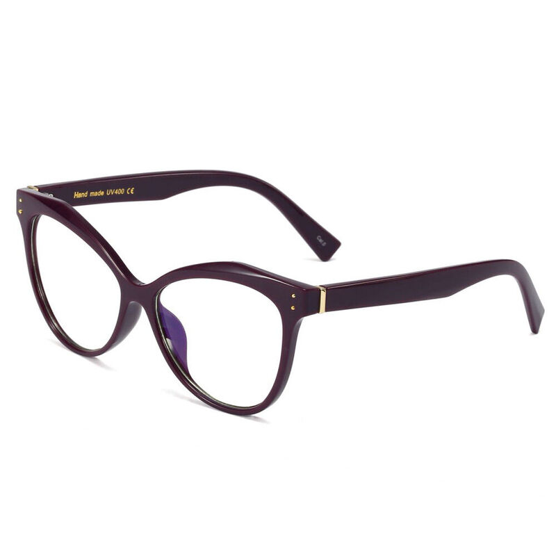 Bandele Cat Eye Purple Glasses