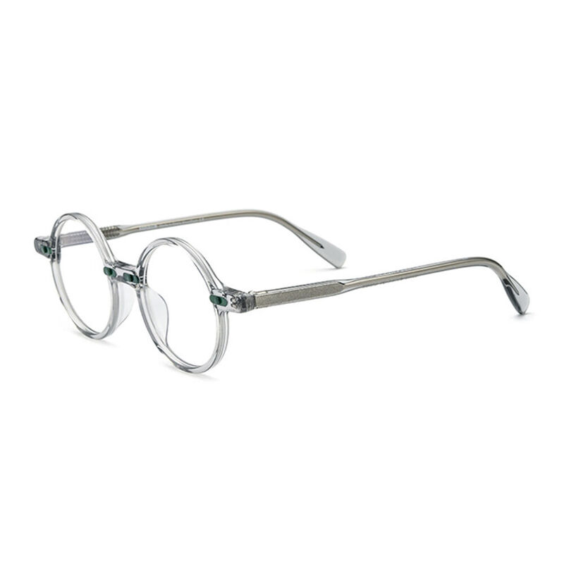 Garcia Round Gray Glasses