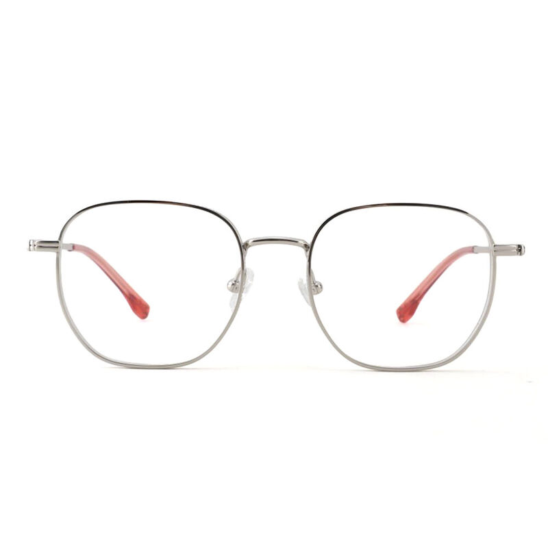 Burgess Square Silver Glasses