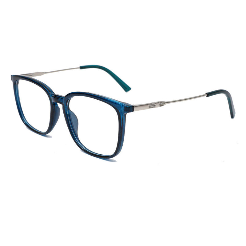 Salaa Square Blue Glasses