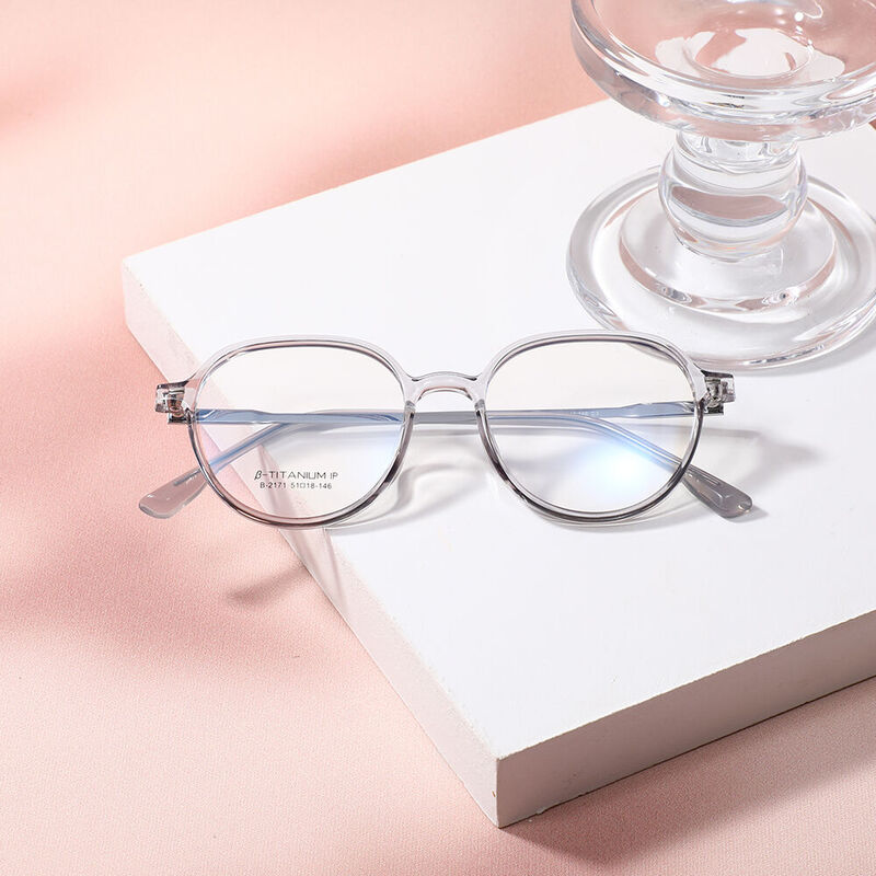 Hoove Geometric Grey Glasses